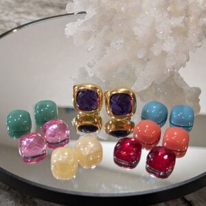 Joan Rivers Interchangeable Clip On Earrings